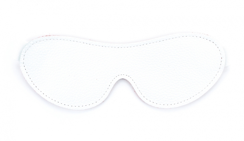 Маска "BDSM-Арсенал" кожа, белая 